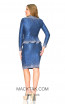 Kourosh 4949 Royal Blue Back Knit Suit