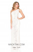 Kourosh Evening 80090 White Front Dress