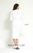 Kourosh H186 White Back Dress