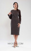 Kourosh KNY Kni KH007 Expresso Front Dress