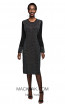 Kourosh KNY Kni KH007 Black Front Dress