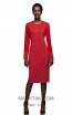 Kourosh KNY Kni KH007 Red Front Dress