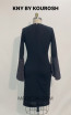 Kourosh KNY Knit KH006 Black Back Dress