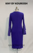 Kourosh KNY Knit KH006 Violetta Back Dress