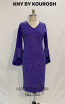 Kourosh KNY Knit KH006 Violetta Front Dress
