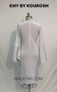 Kourosh KNY Knit KH006 White Back Dress