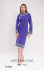Kourosh KNY Knit KH019 Violetta Front Dress