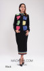 Kourosh KNY Knit KH023 Black Front Dress