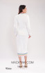 Kourosh KNY Knit KH023 White Back Dress
