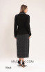 Kourosh KNY Knit KH024 Black Back Dress