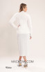 Kourosh KNY Knit KH024 White Back Dress