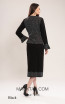 Kourosh KNY Knit KH034 Black Back Dress