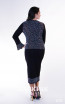 Kourosh KNY Knit KH034 Black Back Dress