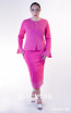 Kourosh KNY Knit KH034 Shocking Pink Dress