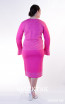 Kourosh KNY Knit KH034 Shocking Pink Knite Dress