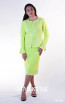 Kourosh KNY Knit KH034 Yellow Dress