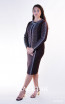 Kourosh KNY Knit KH035 Expresso Front Dress