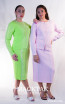 Kourosh KNY Knit KH035 Princess Pink Front Dress