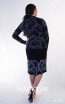 Kourosh KNY Knit KH036 Black Back Dress