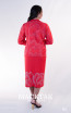 Kourosh KNY Knit KH036 Red Back Dress