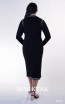 Kourosh KNY Knit KH037 Black Back Dress