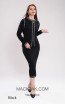 Kourosh KNY Knit KH037 Black Front1 Dress