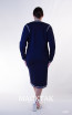 Kourosh KNY Knit KH037 Navy Back Dress