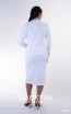 Kourosh KNY Knit KH037 White Dress